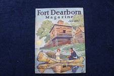 1920 JULY FORT DEARBORN MAGAZINE - A MIDSUMMER EVENING AT FORT COVER - E 31957 picture