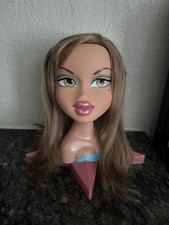 Rare 2002 Bratz Sweet Dreamz Pajama Party Yasmin Funky Fashion Makeover Head picture