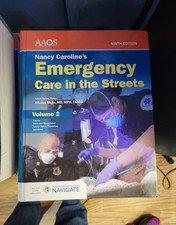 Nancy Caroline's Emergency Care Ninth Edition Vol 1 & 2 Hardcover Access Code picture