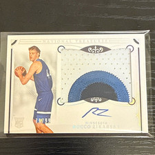 Panini National Treasures 2025-26 Rocco Zikarsky RC Patch Auto 79/99 picture