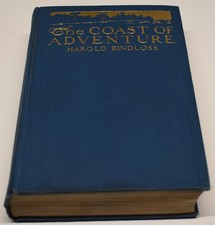 1915 THE COAST OF ADVENTURE hc book HAROLD BINDLOSS alt title A Risky Game picture