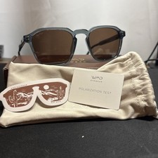 WearMe Pro Francis Men's Polarized Sunglasses, Square Frame, Wide Fit UV400 picture