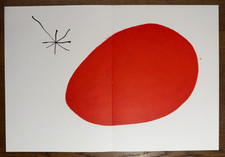 Joan Miro Original 1975  Lithograph 