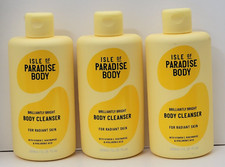 ISLE OF PARADISE BODY BRILLIANTLY BRIGHT BODY CLEANSER 11.15 fl oz (Lot of 3) picture