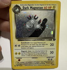 WotC Dark Magneton 1st Edition Holo Rare Stage 1 60 HP 11/82 English picture