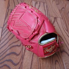 Rawlings Japan HOH Pro Excel Elite Pitcher Glove LHT 11.5 GR6HEEA140 Scarlet New picture