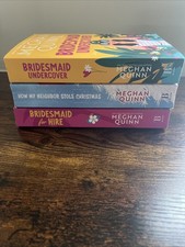 Meghan Quinn 3 Book Lot Paperback Books How My Neighbor Stole Christmas picture
