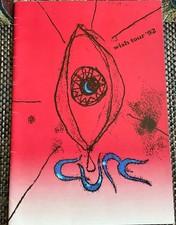The Cure WISH Tour 1992 Concert Program picture
