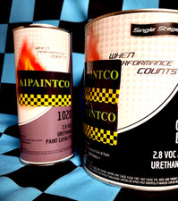 FORD YZ White Single-Stage Urethane Kit A1PAINTCO® Approved 2K URETHANE -GALLON picture