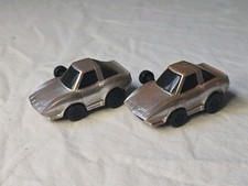 Knickerbocker Vintage 1978 Wrist Racer Wind Up Silver Nissan Datsun picture