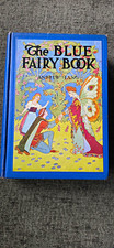 Antique The Blue Fairy Book Andrew Lang Hardcover Illustrated Winston 1930 picture