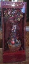 Waterford Georgian Topiary Tree Fruit Holiday Heirlooms Christmas Vintage Rare picture