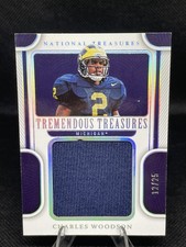 Charles Woodson Panini 2023 National Treasures Collegiate Patch /25 #TRT-CHW picture