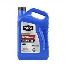 Super Tech High Mileage Full Synthetic SAE 5W-30 Motor Oil, 5 Quarts picture