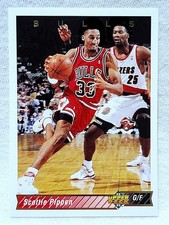 1992-93 Upper Deck Scottie Pippen #133 Chicago Bulls  picture