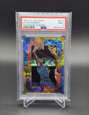 1999-00 Upper Deck HoloGrFX - Holofame Kevin Garnett #HF6 AU Ausome PSA 9 Mint picture