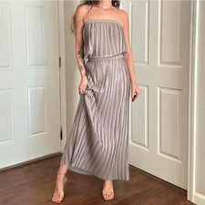 Bcbgmaxazria Women's Brown and Grey Dress picture