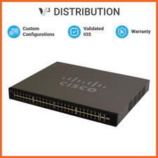 Cisco 48 Port GigE & 4x 10 GigE Combo Ports SFP+ SG250X-48P-K9-NA picture