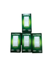 NEW Lutron Diva 150 Watt White Slide Dimmers (DVCL-153P-WH Multiple Pack Options picture