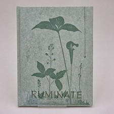 LIKE NEW | Ruminate by Gwen Frostic | 1997 1st Edition HC Nature Block Prints picture