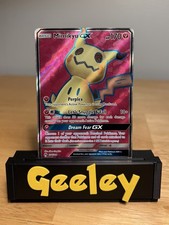 Mimikyu GX 206/214 Ultra Rare Lost Thunder Pokemon Holo Near Mint picture
