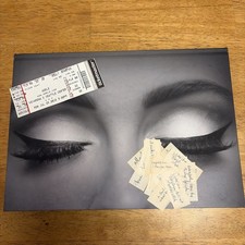 Adele Live 2016 World Tour Program Photo Book  With Ticket and Confetti picture
