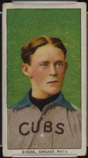 1909-11 T206 - Johnny Evers 350 Back Portrait picture
