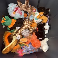 LOT OF 100 RANDOM TY BEANIE BABIES~ALL DIFFERENT AND BRAND NEW WITH TAGS~GIFTS picture