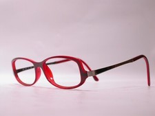 Silhouette Titan Flat Red Clear Light Weight Eyeglasses Made in Austria picture
