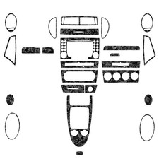 26Pcs Forged Carbon Fiber Kits Full Interior Trim Cover For Benz SLK R171 04-10 picture