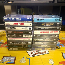 Rock cassette lot. OZZY OSBOURNE. ANTHRAX. IRON MAIDEN. picture