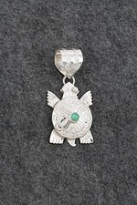 Turquoise & Sterling Silver Pendant - Alonzo Mariano picture