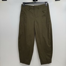 Ruti Size 14 Army Green The Slouchy Soft Twill Pants picture