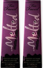 2pk Too Faced Melted Matte-tallic Liquified Lipstick I Dare You - Discontinued picture