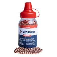 Crosman Copperhead BBs 4.5mm Copper Coated Steel 1500 Count Easy Pour Bottle New picture