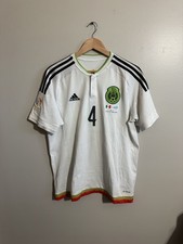 2016 Copa America Adidas Mexico Rafa Marquez 4 Vs Uruguay Away Jersey picture