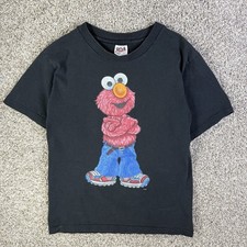 Vintage Elmo Kids Shirt Gangster Elmo Size Large 1990’s Sesame Street picture
