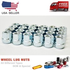 24 PCs 12X1.5 OPEN END BULGE ACORN LUG NUTS picture