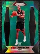 2017-18 Panini Prizm Bam Adebayo RC Rookie Green Prizm #51 picture