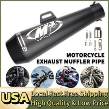 38-51mm Motorcycle Universal ATV Slip-on Exhaust Muffler Pipe DB Killer Silencer picture