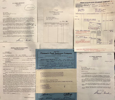 YANKEES JOE DiMAGGIO PERSONALLY OWNED 1949 BOAT PURCHASE/REG./INS. ARCHIVE picture