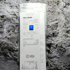 IGI Certified Lab-Created Round Brilliant Diamond 1.03 ct D VS2 Ideal, 1 Pc picture