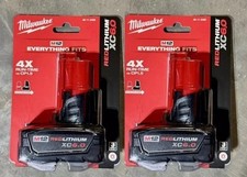 2 PCS MіІwaukеe 48-11-2460 M12 12V RED LITHIUM XC 6.0 Extended Capacity Battery picture