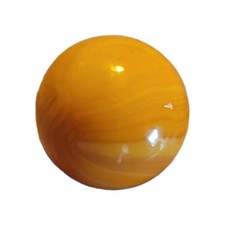 Early Onionskin Marble  Handmade Antique dbl Pontil. CHEVRON thin line Vintage M picture