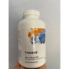 New, Thorne Men’s Multi 50+ supplement with Lycopene and Zinc for Prostate. picture