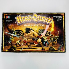 VTG Original HeroQuest Board Game System 1989 1990 100% Complete Very Sharp picture