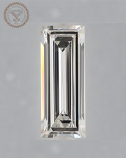 1.00 CT Tapered Baguette E VS1 Excellent IGI Certified Loose Lab Grown Diamond picture
