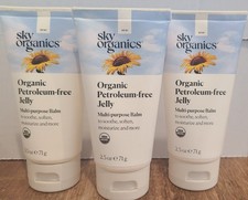 3 Sky Organics Petroleum-free Jelly Multi-Purpose Balm 2.5 fl oz Soothe Beeswax picture