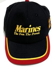 NASCAR Team Rensi Motorsports #25 Marines The Few The Proud Legend Hat Cap Black picture