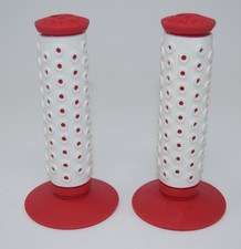 Brand New Oakley B1B BMX Bike Grips Red with White Sleeve Vintage BMX 2010 Issue picture